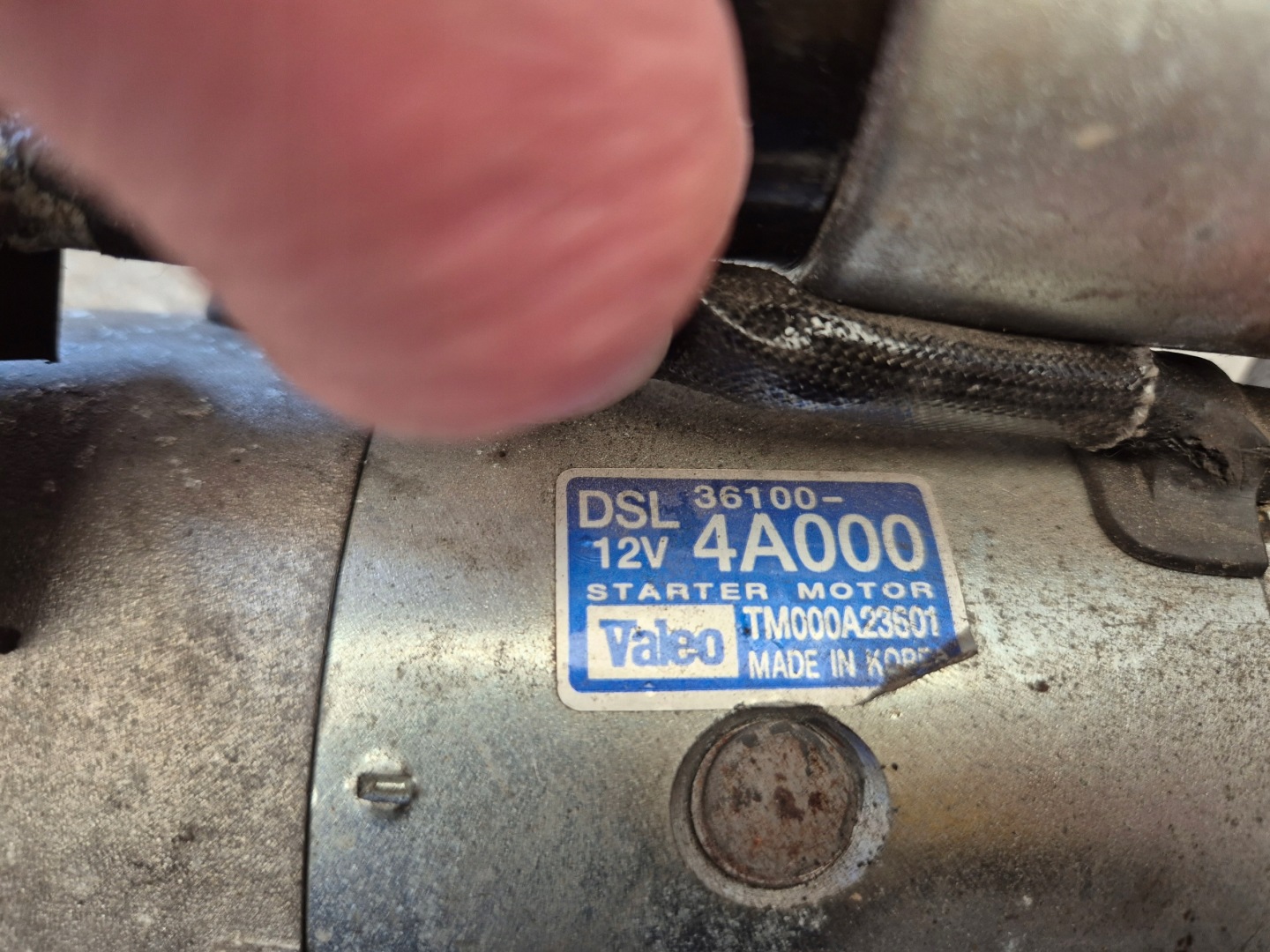 Kia Sorento and 2,5 crdi starter
