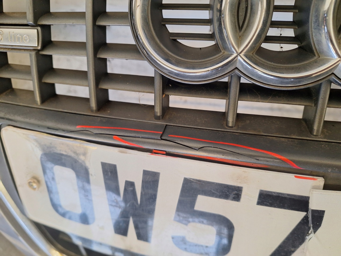 AUDI A3 8P LIFT 05-08 bumper S-LINE 8P4807437