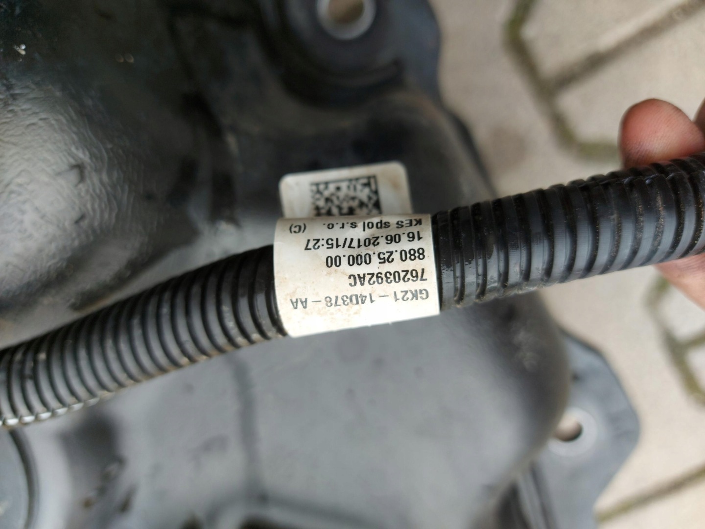 transit mk8 serbatoio LIQUIDO adblue bk21-14d378-aa