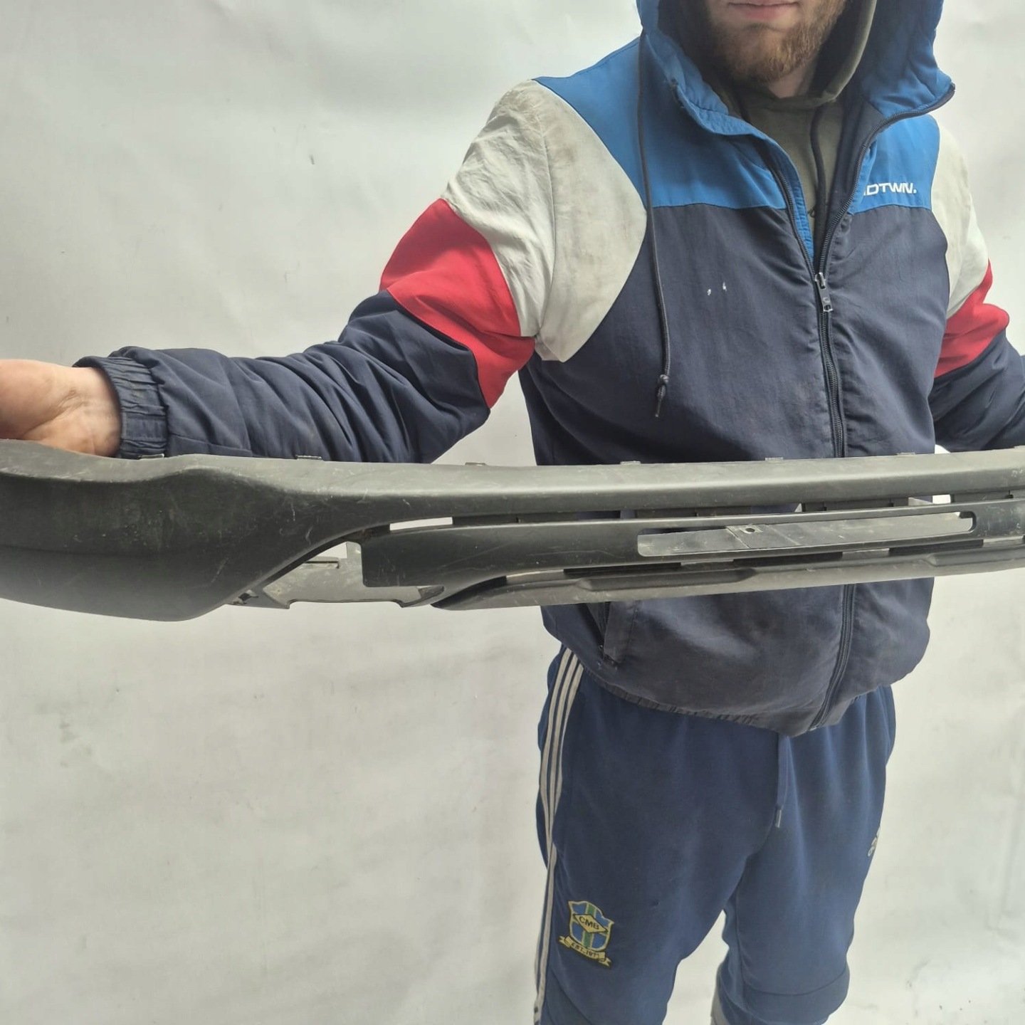 OPEL KARL ROCKS 16- spoiler of a bumper front front