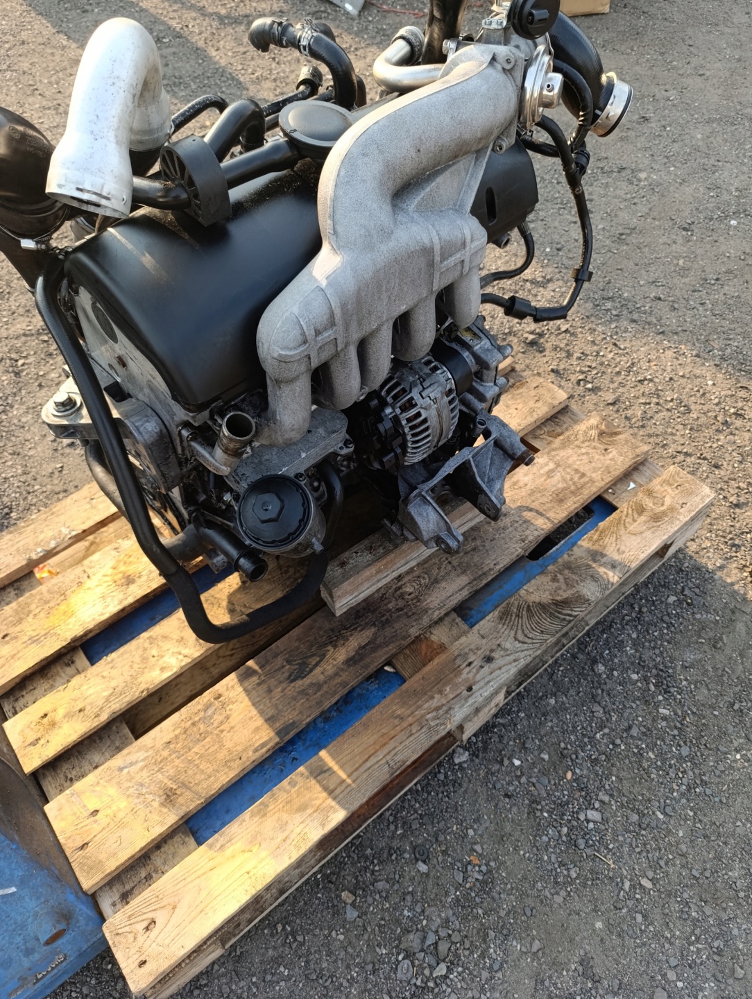 VW T5 engine complete 2.5 TDI AXD 130km przebieg 168 tys.