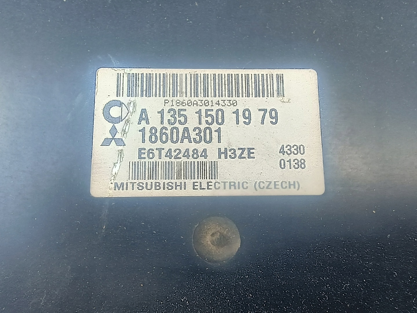 control unit of the engine A1351501979 COLT SMART 1.3