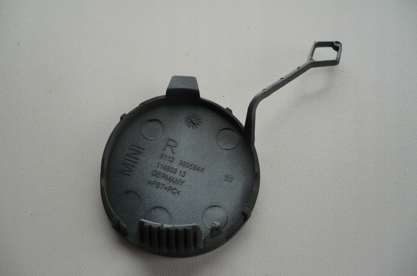 MINI COUNTRYMAN COOPER S R60 towing hook cap bumper rear part right
