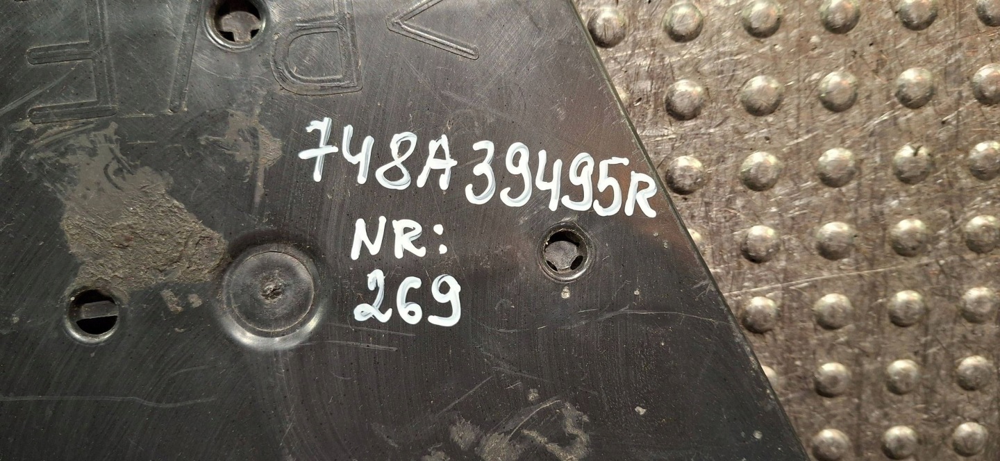 cover chassis left rear part 748A39495R RENAULT TALISMAN 2015