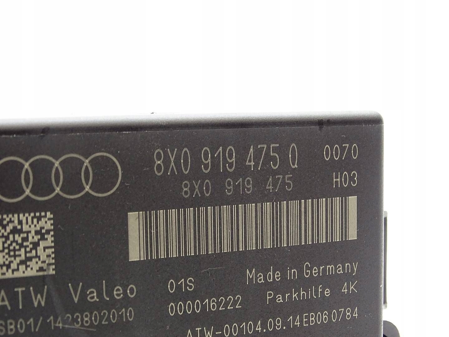 modulo Centralina CZUJNIKOW PDC parcheggio AUDI A1 8X 8X0919475Q