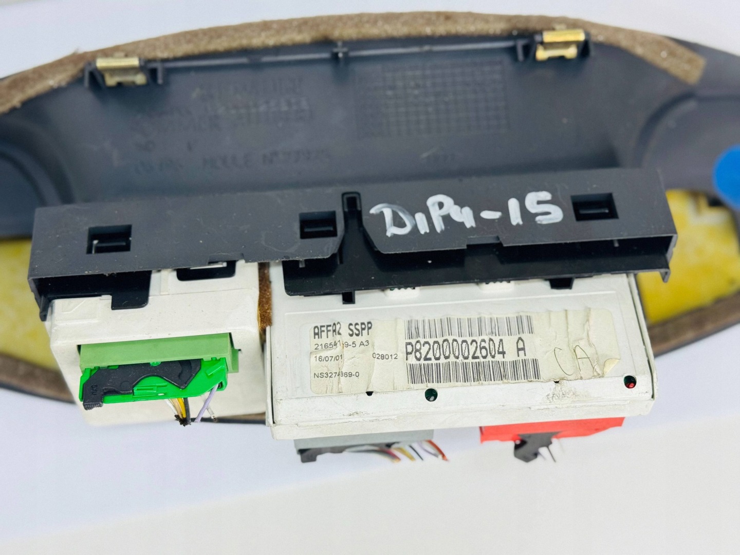 panel display clock RENAULT LAGUNA II P8200002604A 8200025909