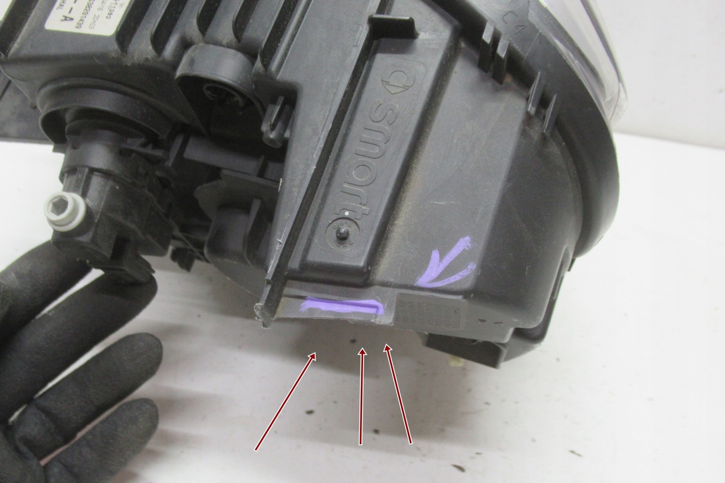 SMART FORFOUR 16R light right front EU A4538201439