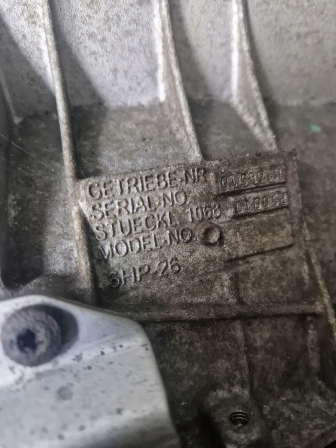 Getriebe BMW 6HP-26 158C0 ZFS 7530961