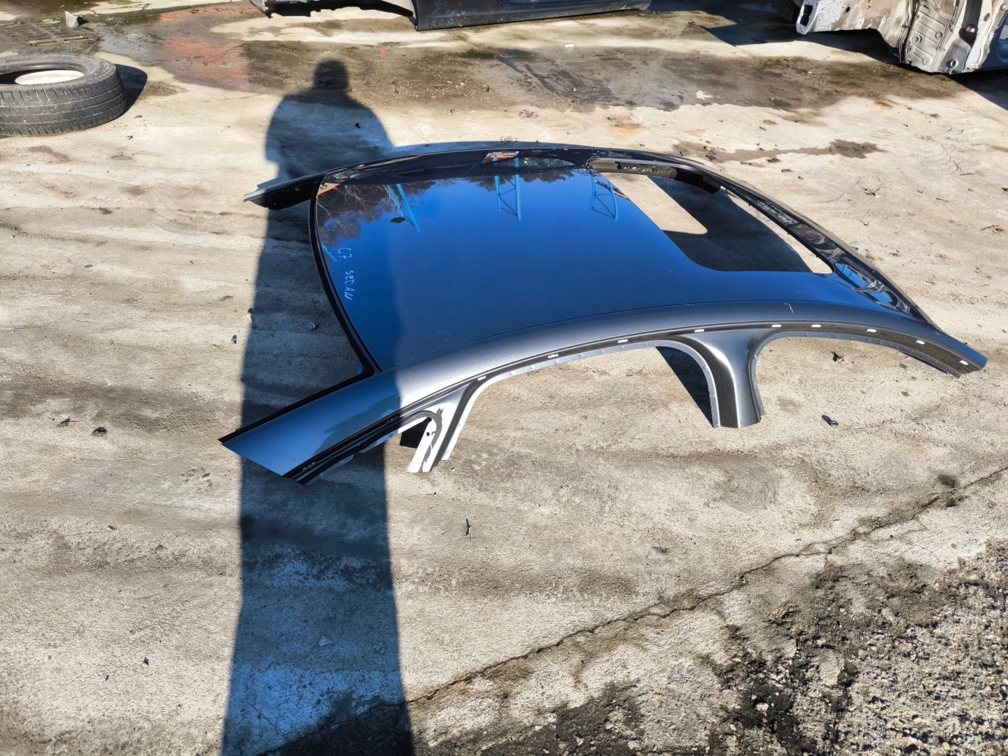 DACH BLENDE ABDECKUNG DACH SCHIEBEDACH AUDI A6 C7 SEDAN ORIGINAL