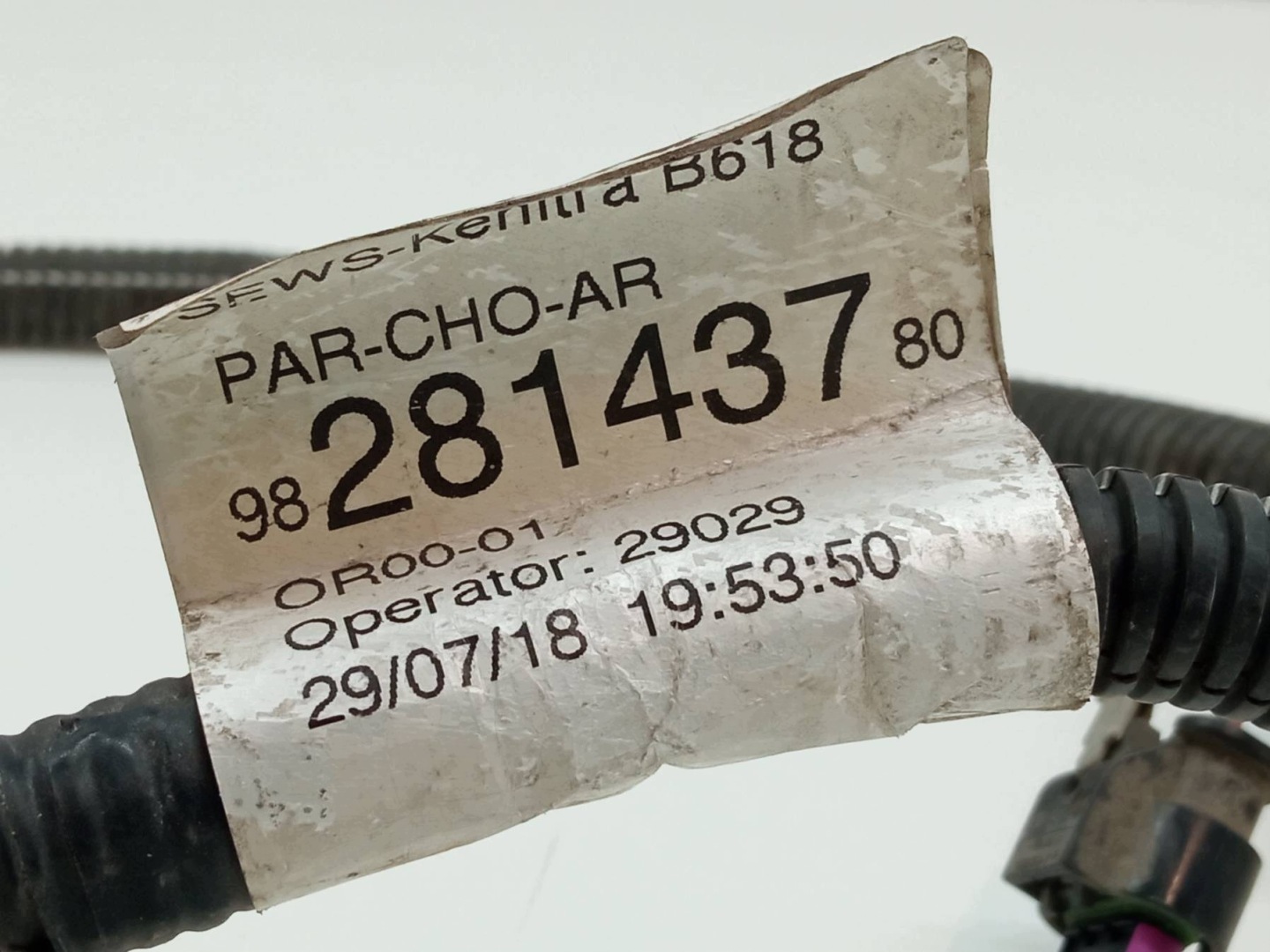 bundle PDC rear part 9828143780 Citroen C3 III (2016-2024)