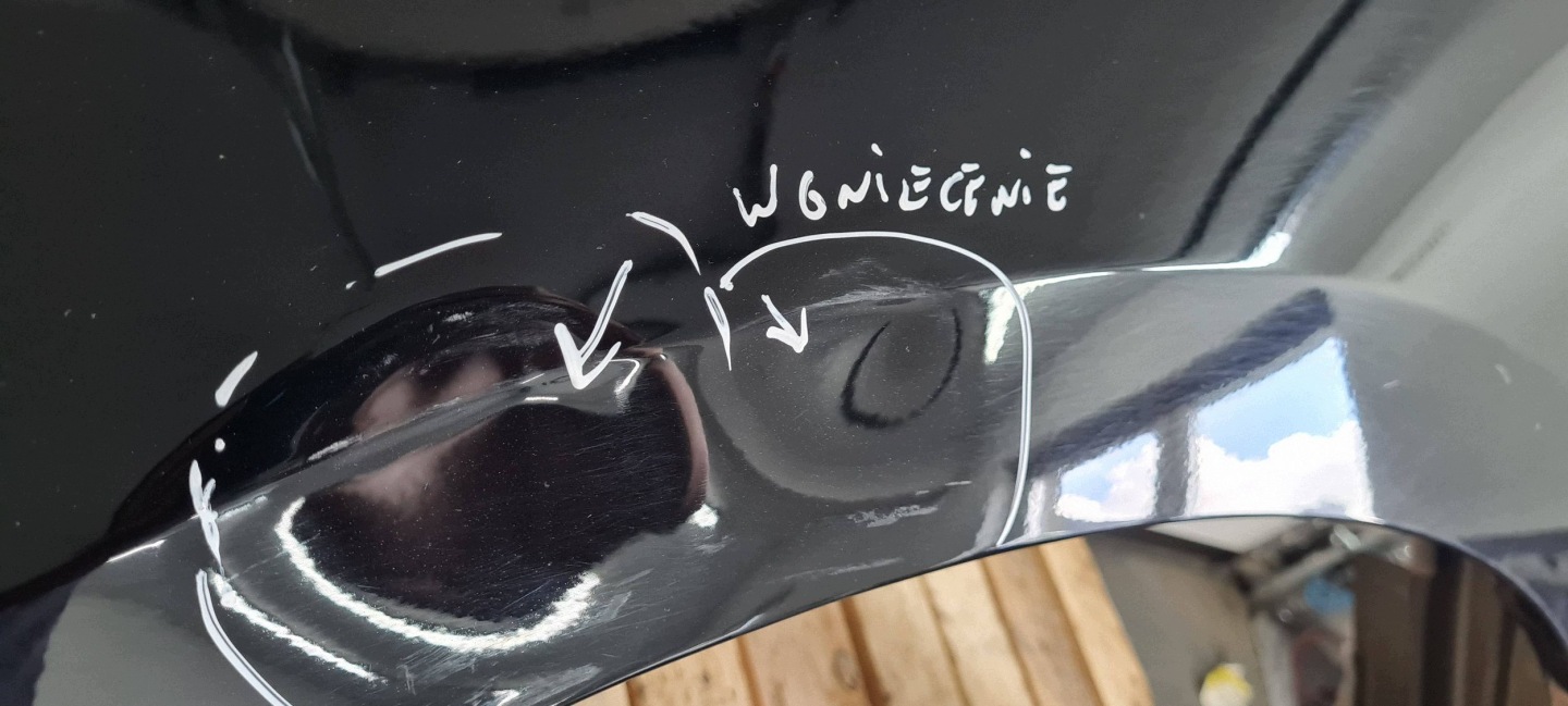 Ford Edge II 2020 ST LIFT fender left front ORG UM AGATE BLACK