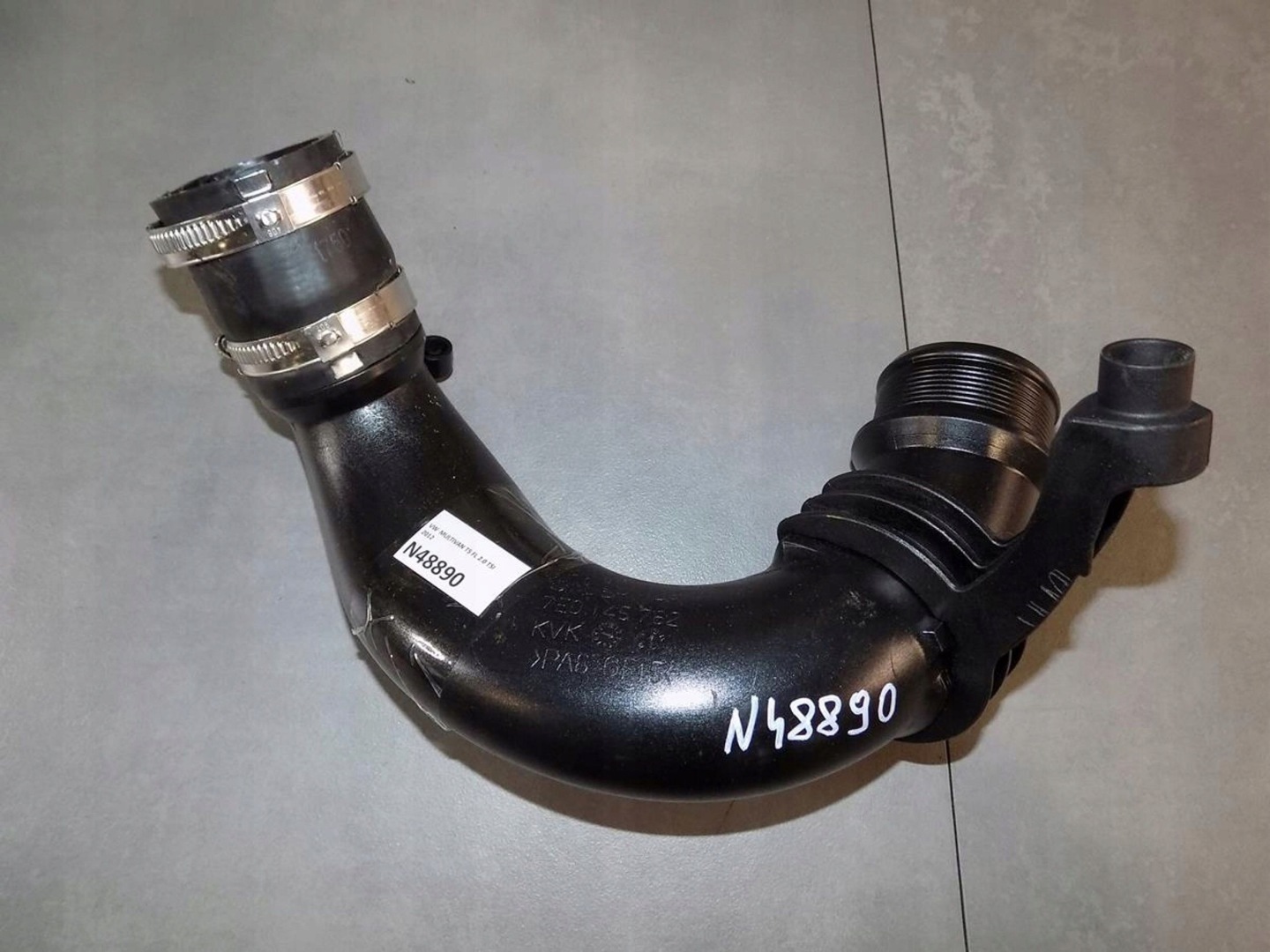 VW T5 LIFT prijenos cijev interkulera 7E0145762