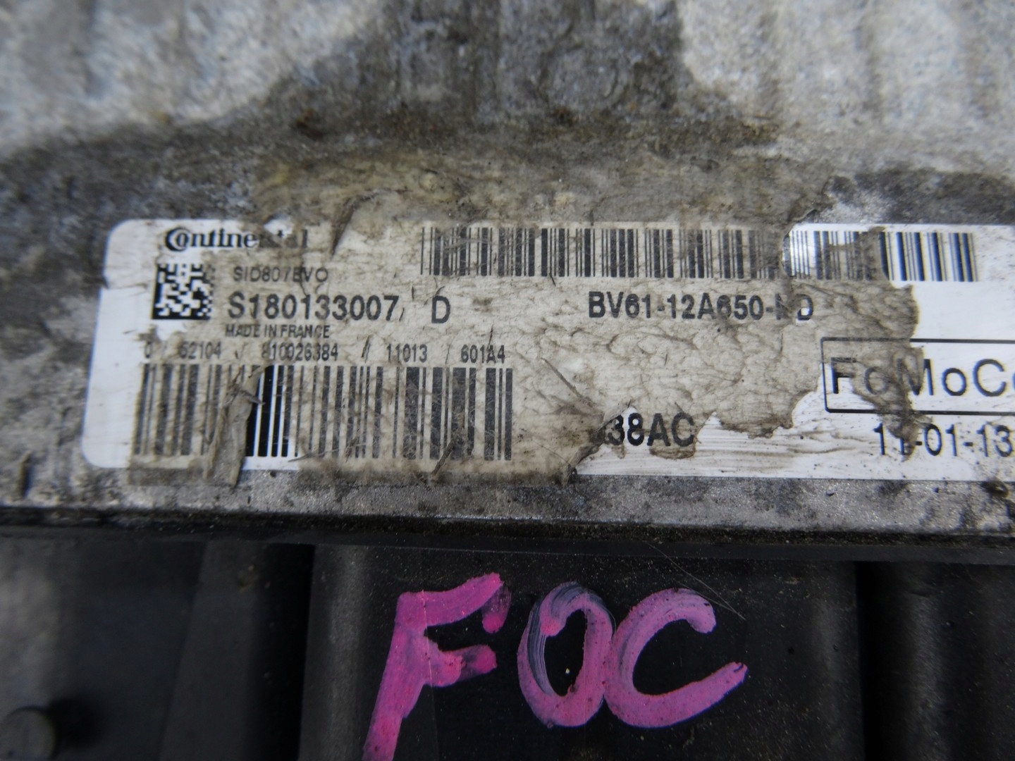 FORD FOCUS MK3 computer Motore BV61-12A650-MD