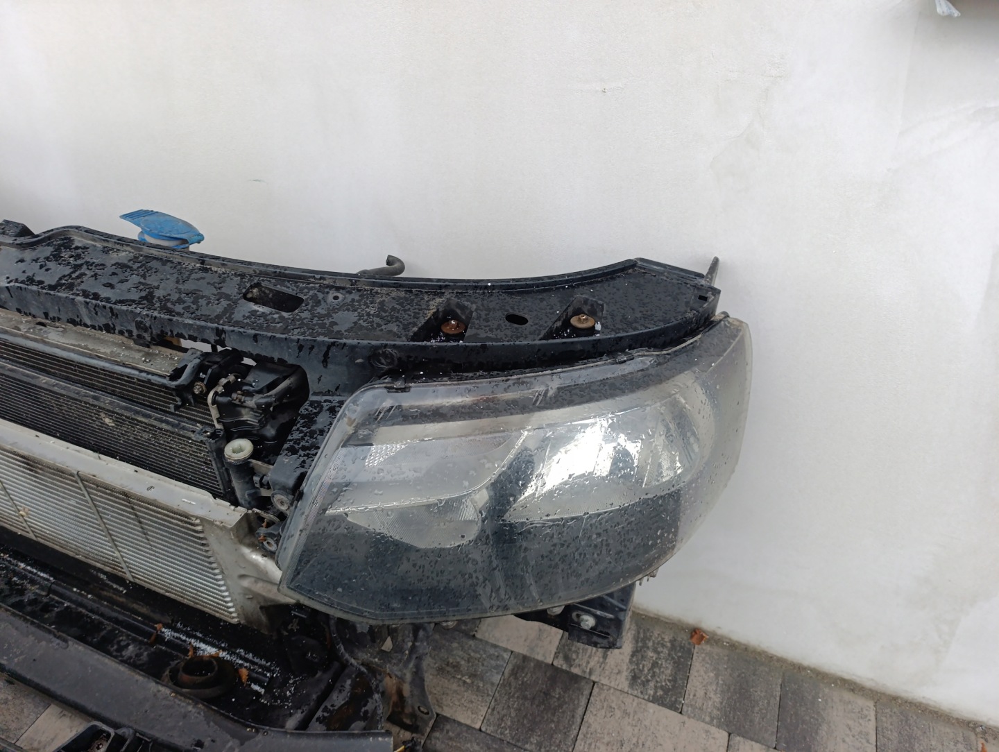 VW T5 LIFT complete front bonnet bumper support panel for radiators lights