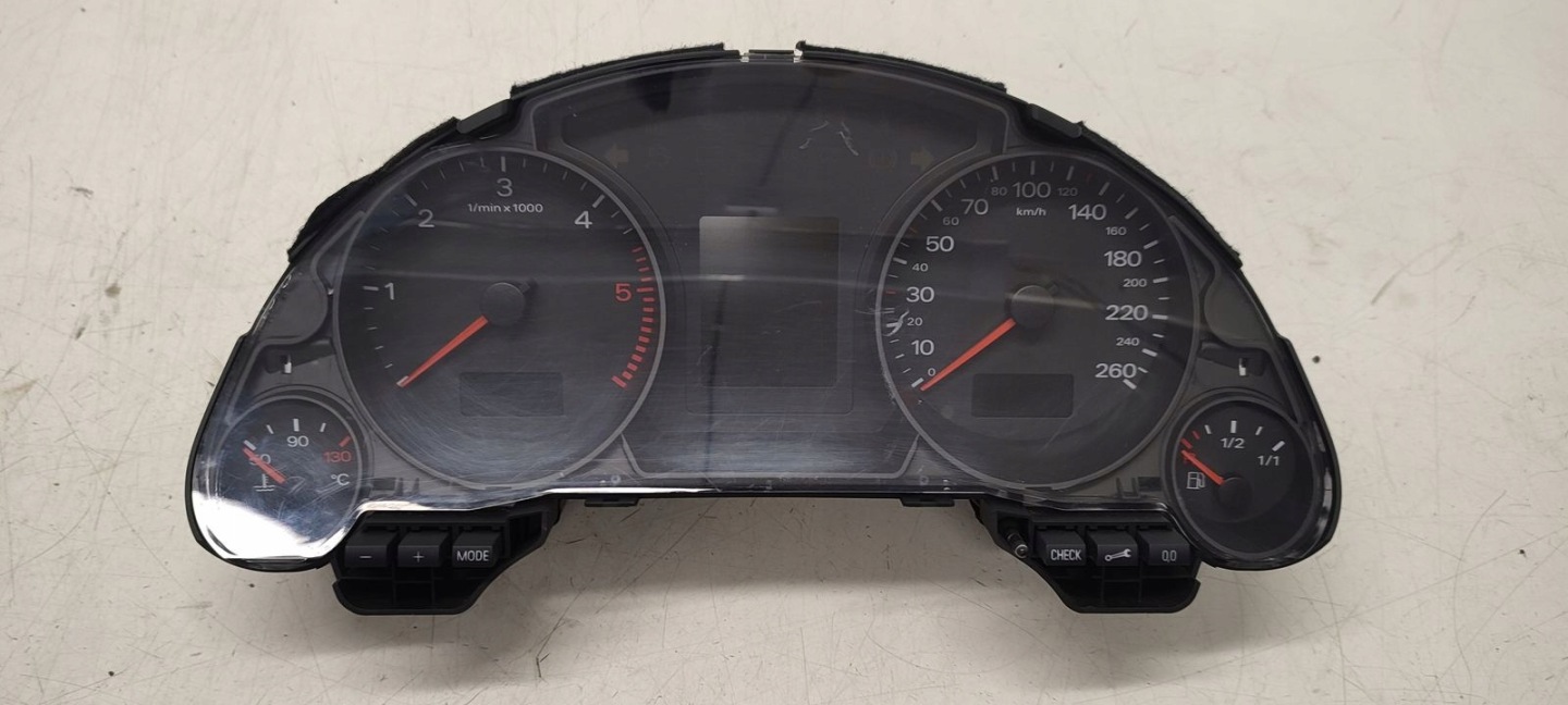 dials Audi A4 B7 Cabrio 2,0 TDI