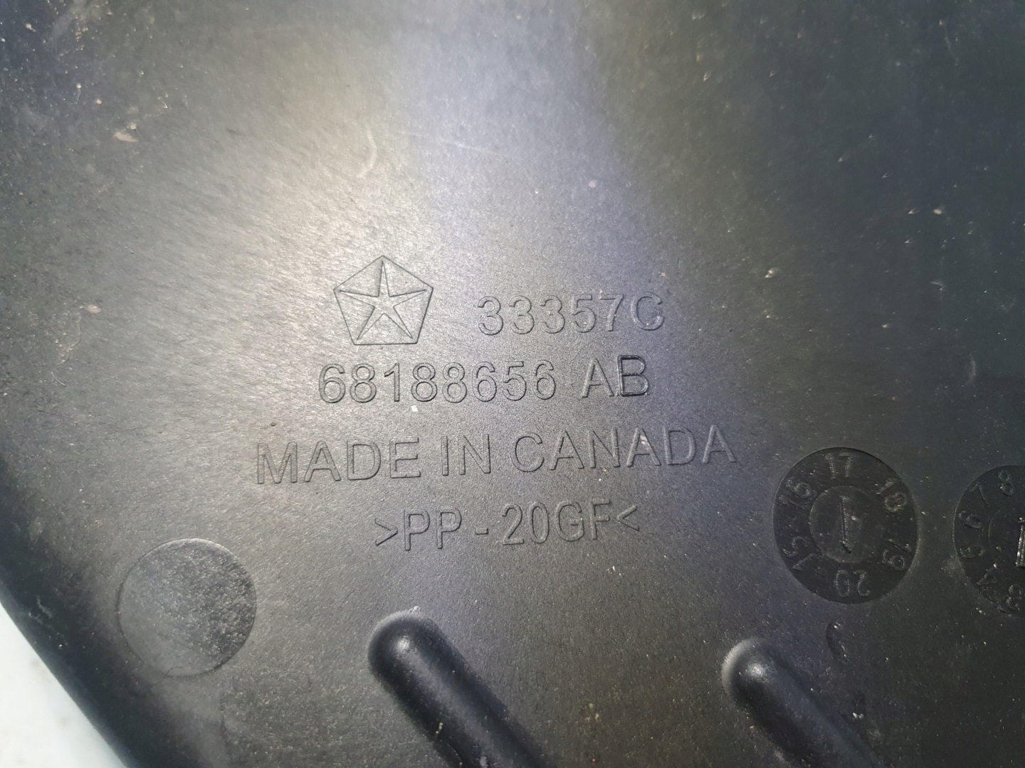 CHRYSLER PACIFICA II 16- 3.6 DOLOT filter luft 68188656AB