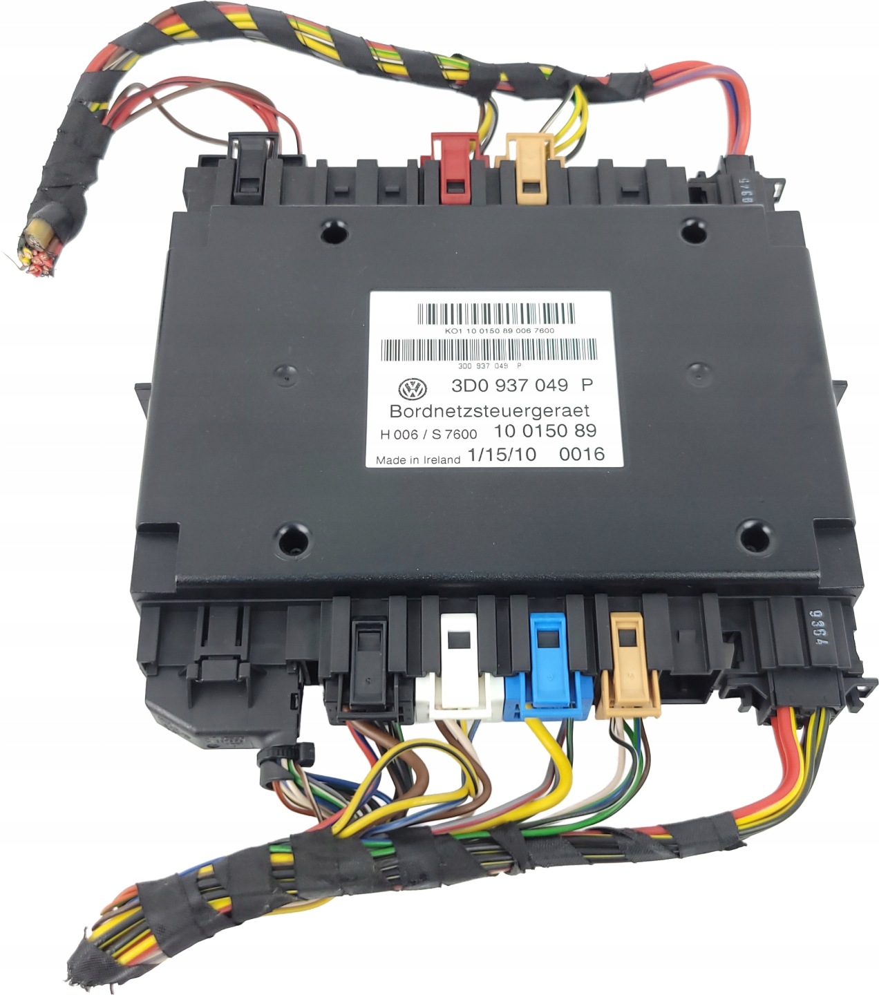 VW PHAETON II LIFT module control unit KOMFORTU 3D0937049P