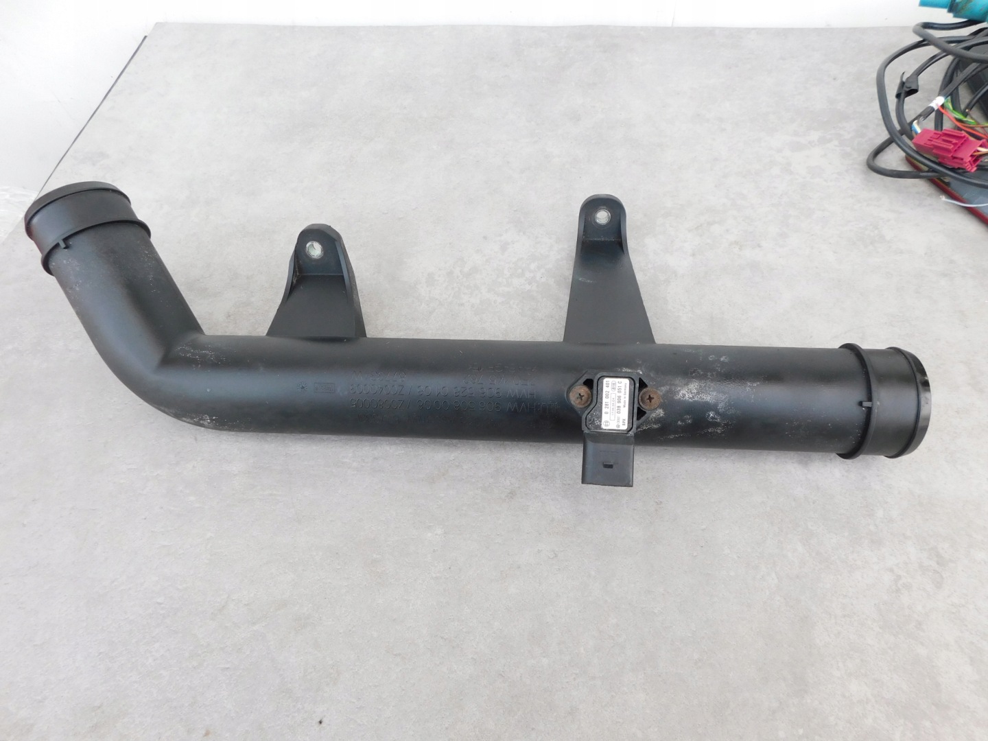 VW Crafter 2.5 TDI rohr luft Sensor doladowania luft 0281002401