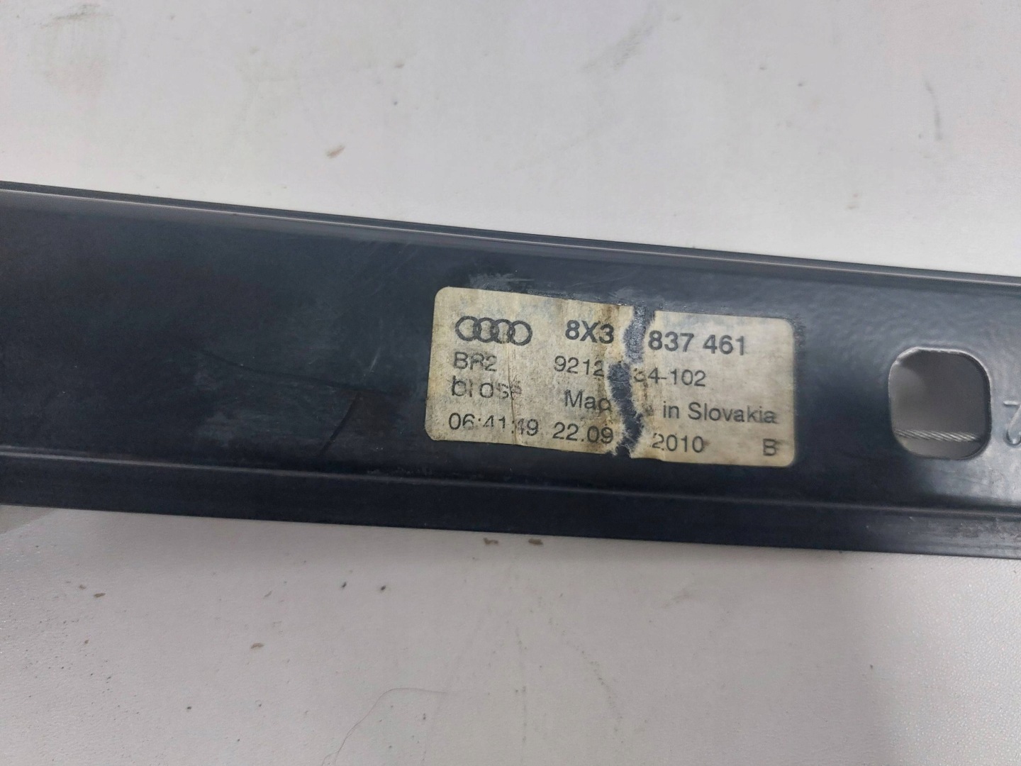 AUDI A1 8X 3D mechanism lifting windows left front 8X3837461