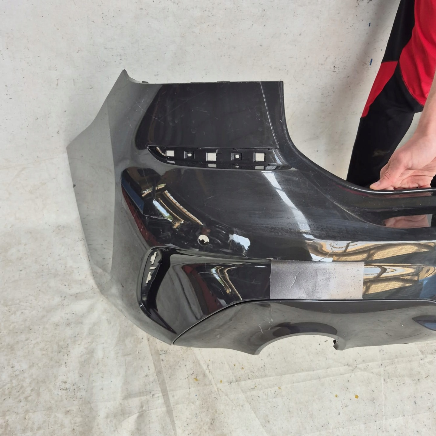 BMW 3 G21 KOMBI m-packet 18-22 bumper rear part rear PDC