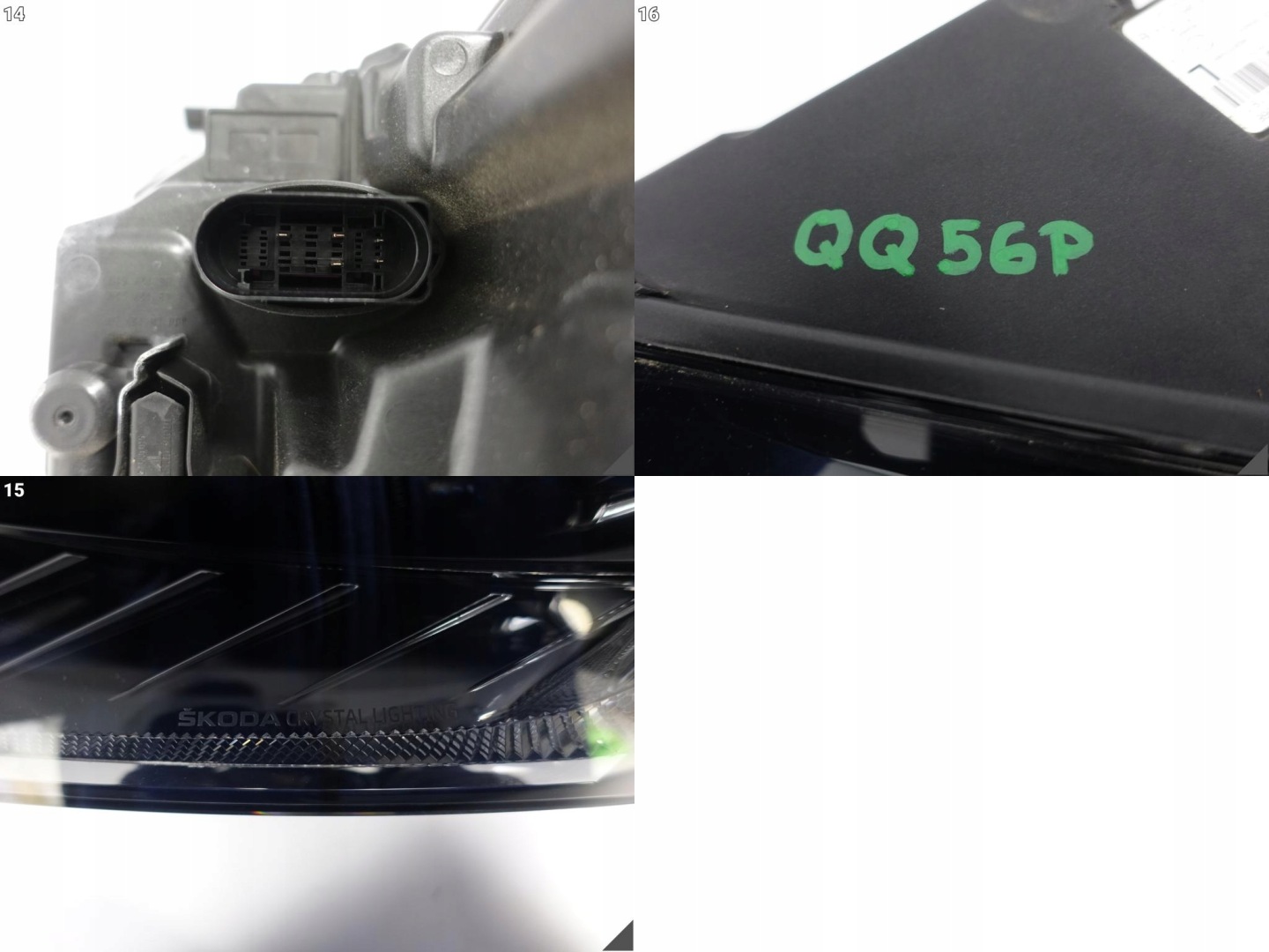 SKODA OCTAVIA IV 4 5E4 20-23 light FULL LED CRYSTAL LIGHTING left front EU