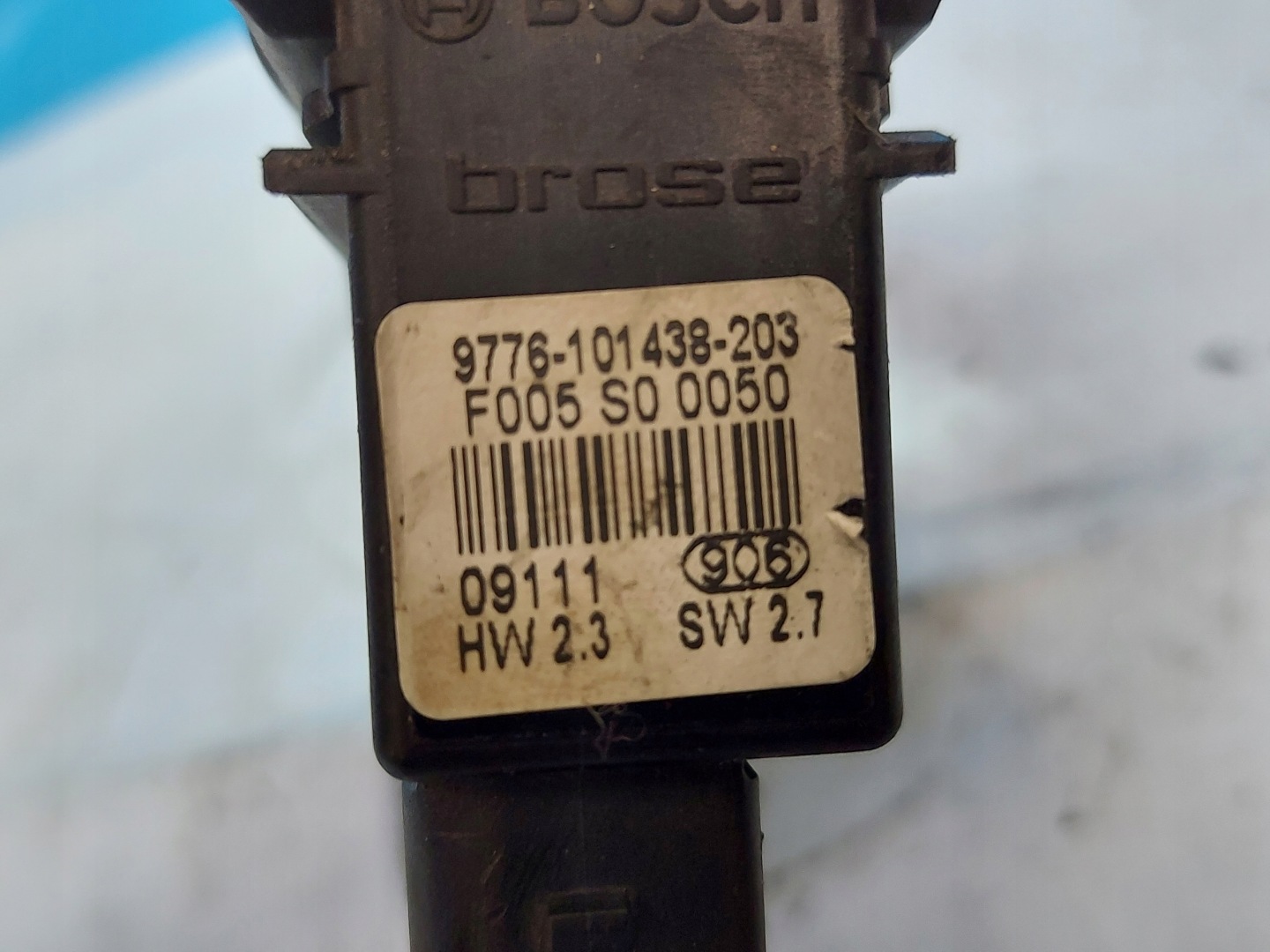 engine lifting windows VW BORA 9776101438203 right rear part