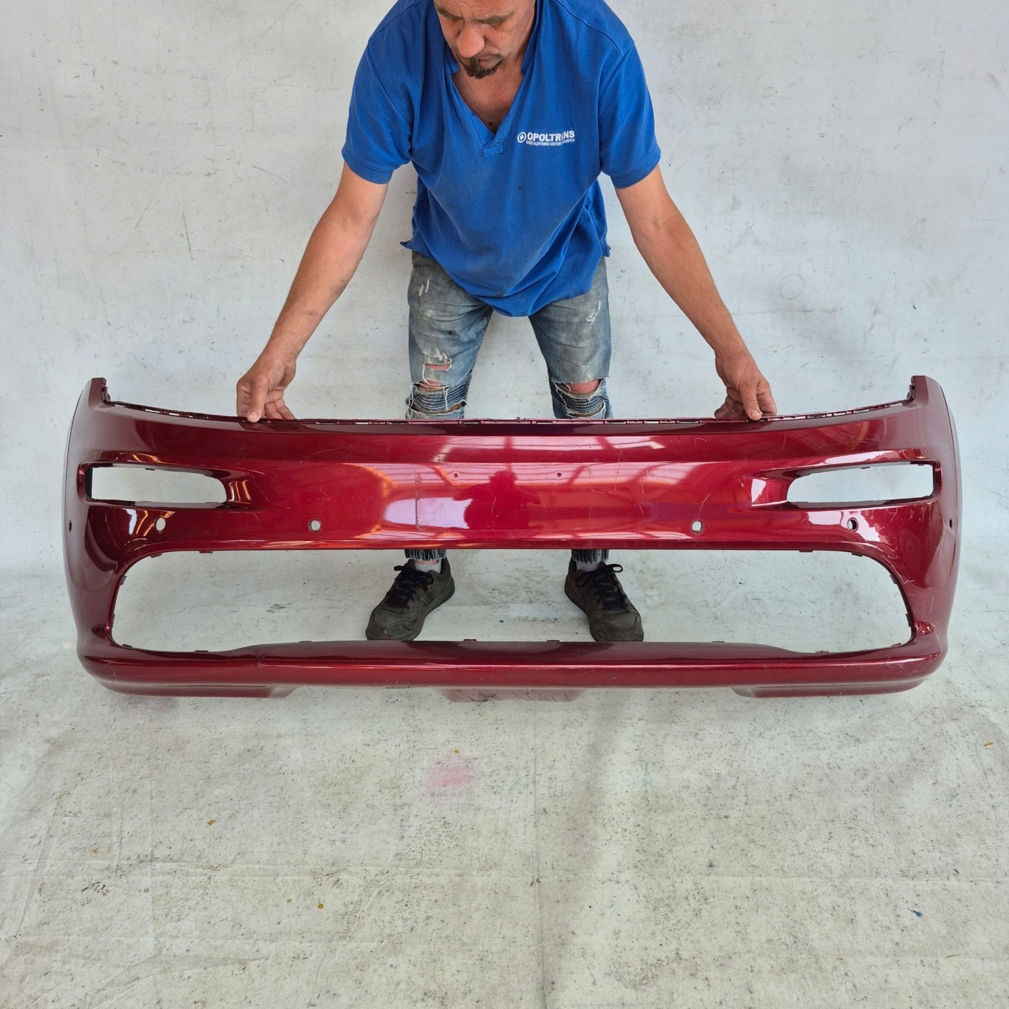 JEEP GRAND CHEROKEE IV 4 SRT-8 10-13 bumper front front PDC