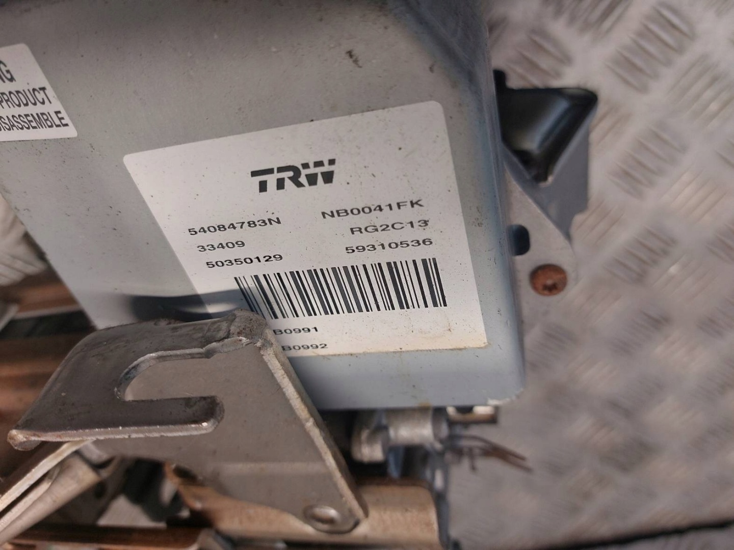 control electrics RENAULT CLIO III LIFT 8200937939B 54084783N