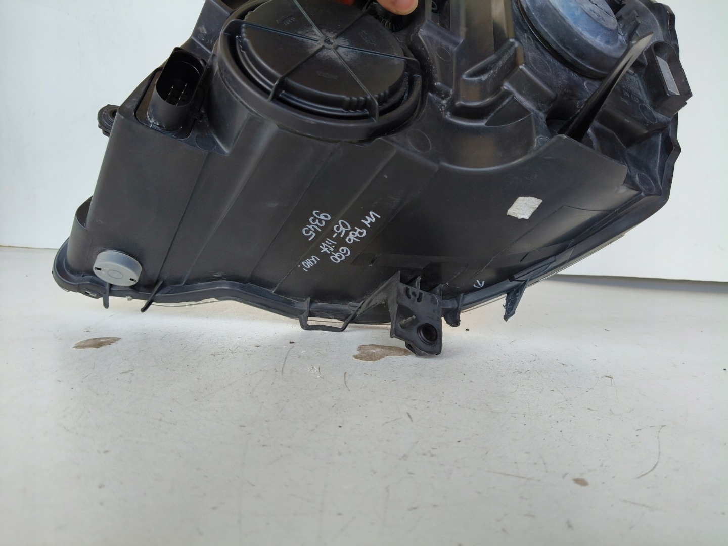 light right REFLEKTOR VW POLO 6Q 6Q0 05-08 LIFT