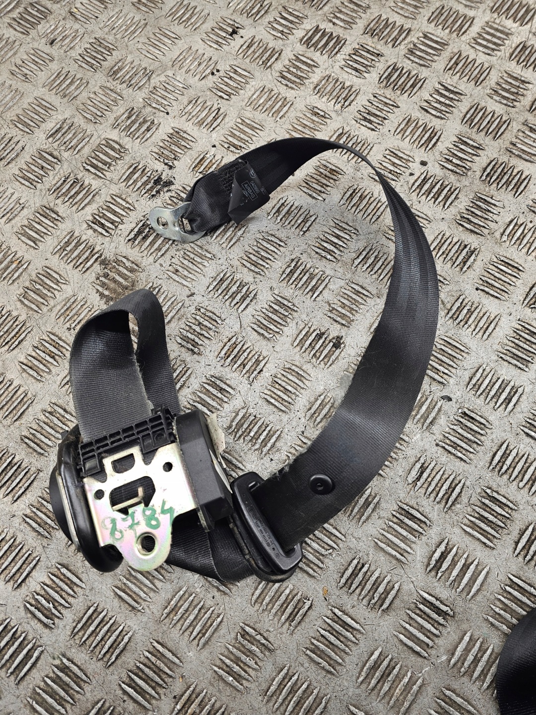 SKODA OCTAVIA II HB tension belt safety left front 602519000