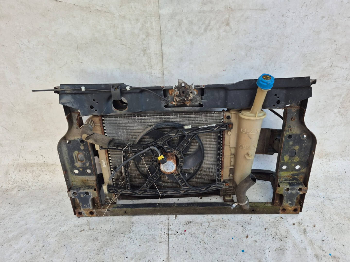 FORD KA II MK2 08- front body wall front pillar iron sider