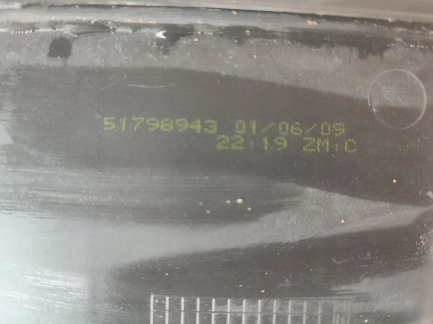 Gehäuse filter luft Fiat 500 1.2 8V 51798943