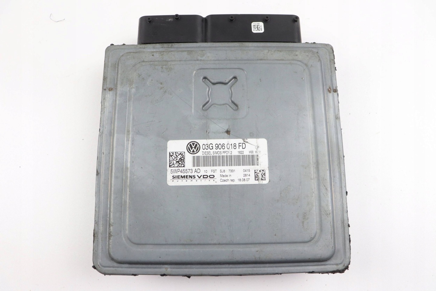 SEAT ALTEA computer control unit of the engine 2.0 TDI 03G906018FD
