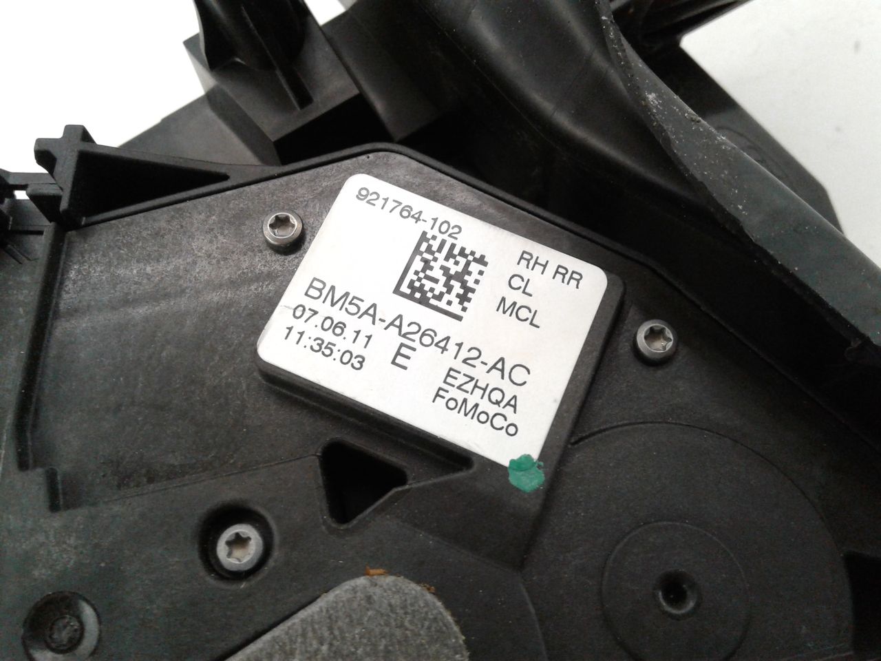 lock rear part rear right Ford Focus MK3