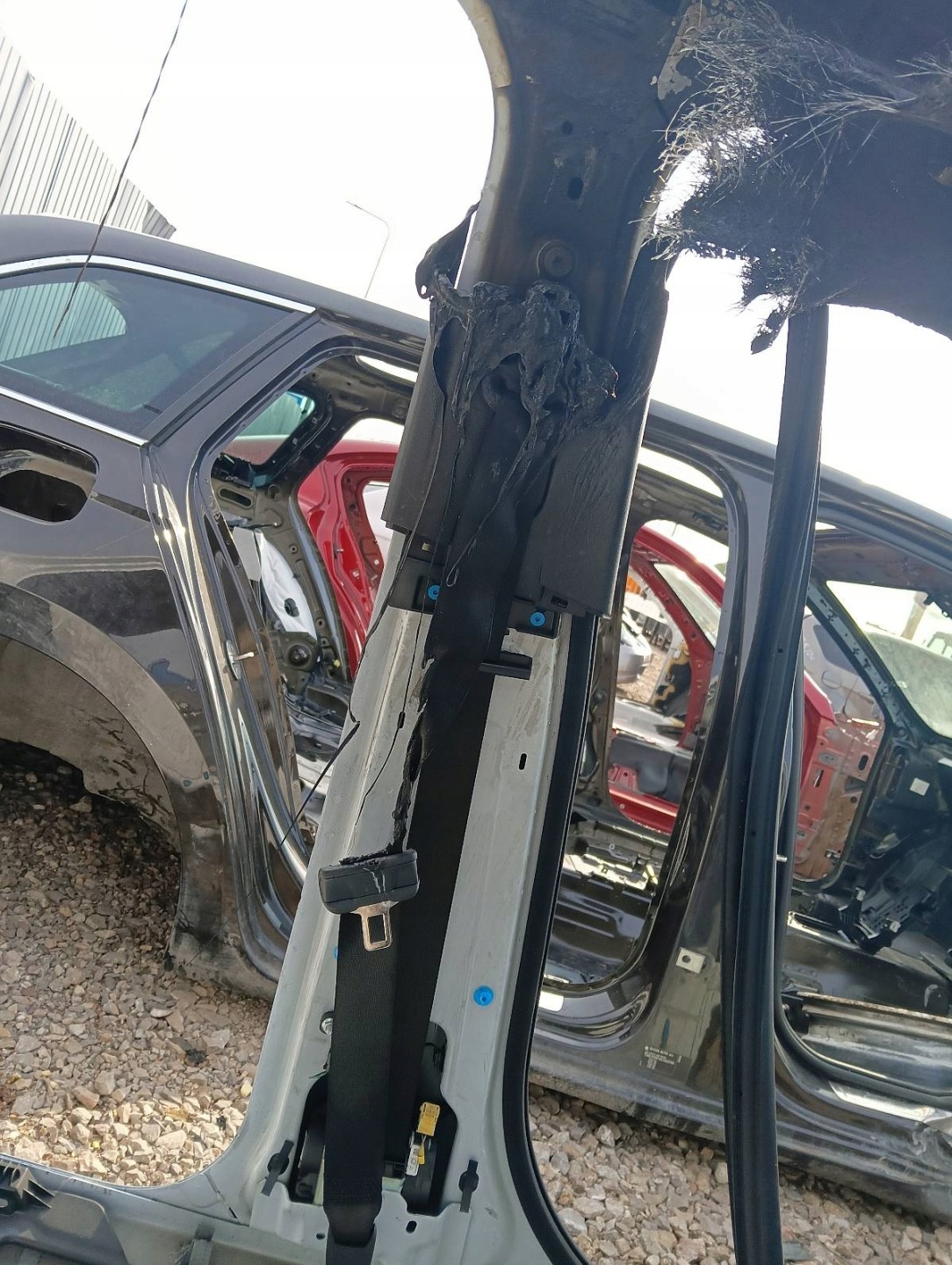 quarter bodywork pillar B left driver´s BIALY Alfa Romeo Tonale and