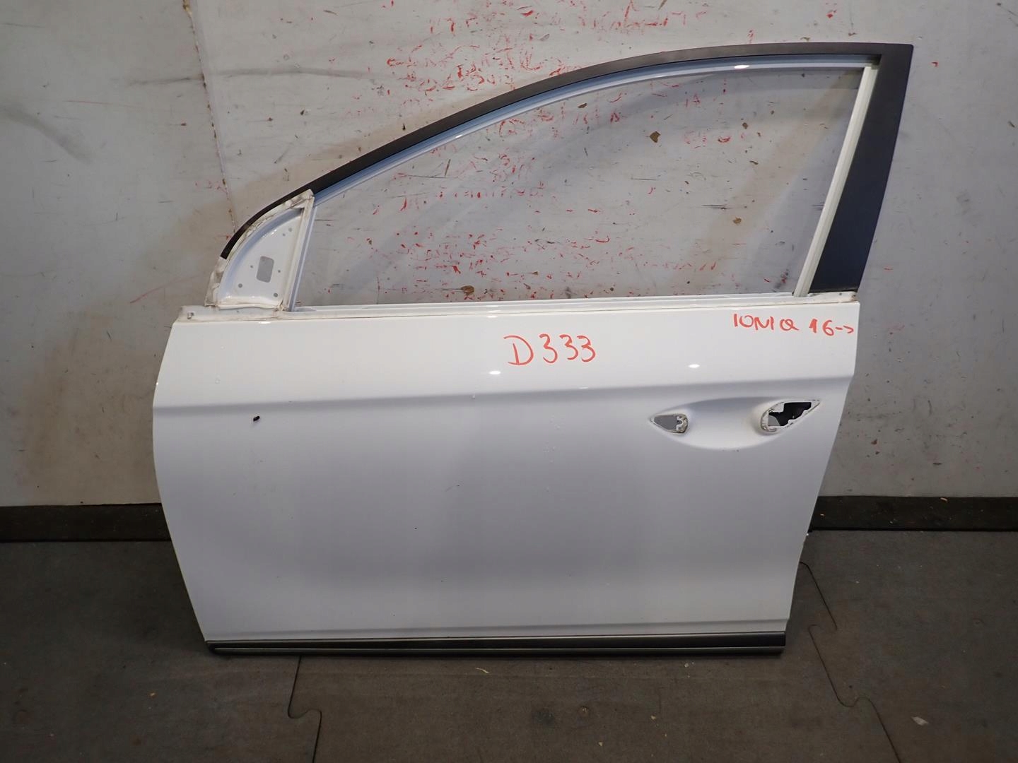 door front front left HYUNDAI IONIQ 2016