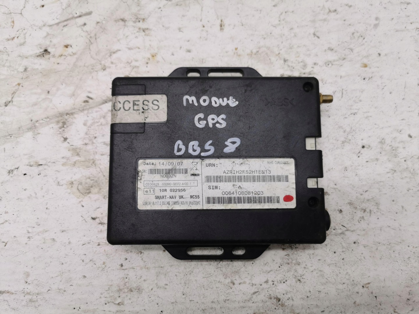 module navigation devices MERCEDES ML W164 05-11 10R022956