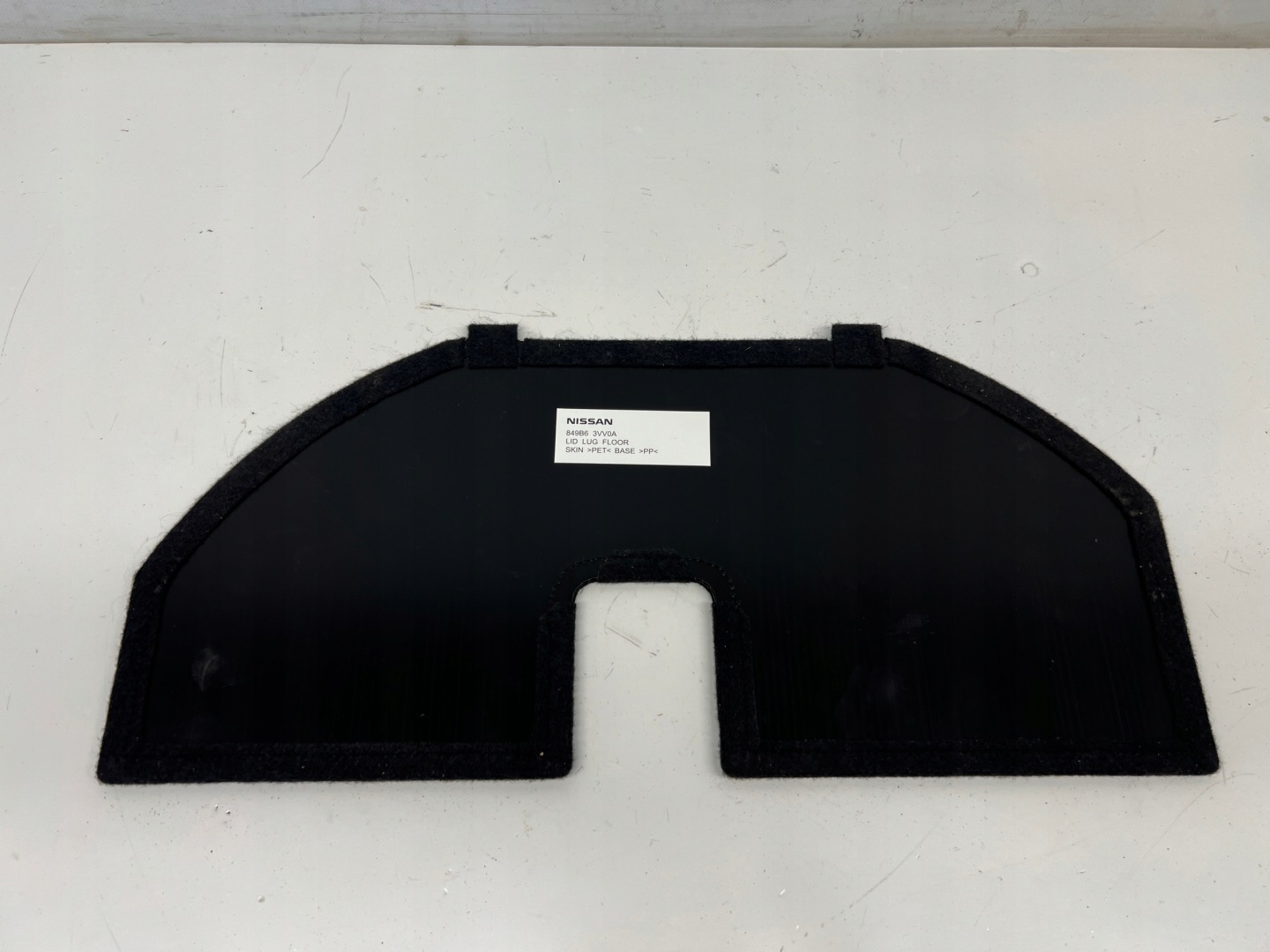 Nissan Note II E12 floor mats boot 849B63VV0A