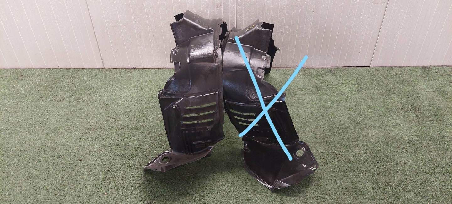 mudguard left front LEXUS RX 03-09 original 53806-48020
