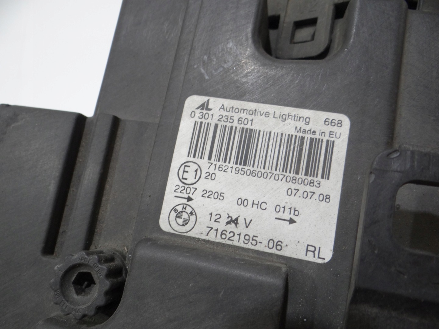 light left front BMW X3 E83 LCI H7 7162195 (17193016)