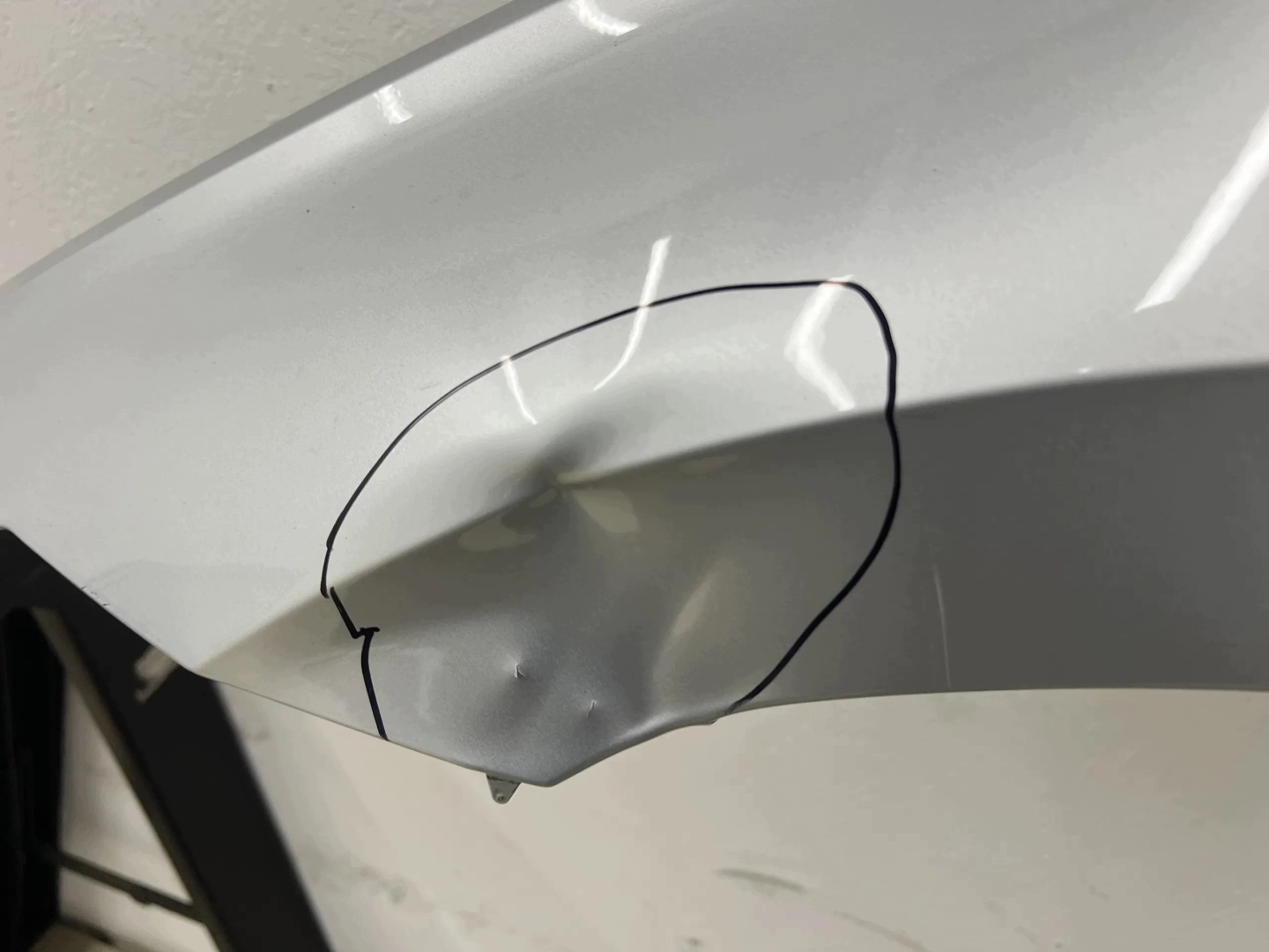 VOLKSWAGEN VW GOLF VIII 8 5H fender left front front LA7W ORY paint