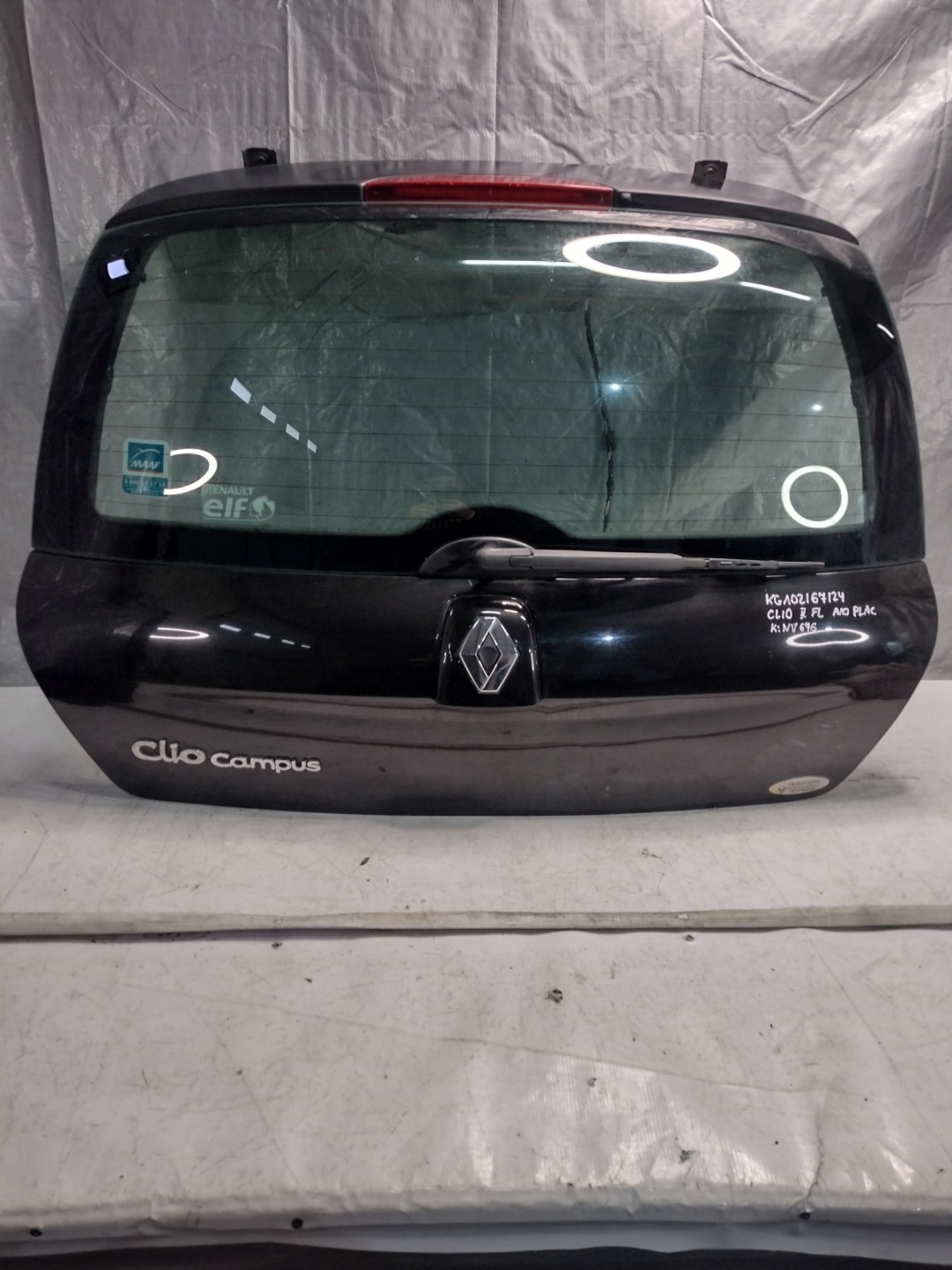 trunk door boot Renault Clio II Campus k: NV676