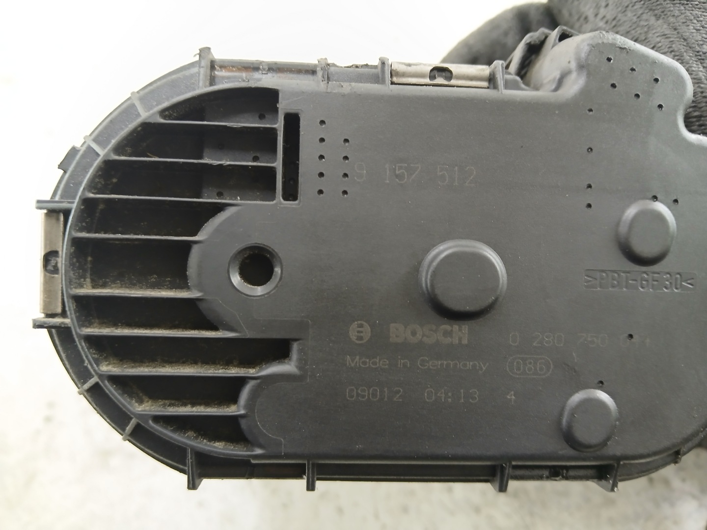 OPEL CORSA C 1.2 throttle flap 9157512