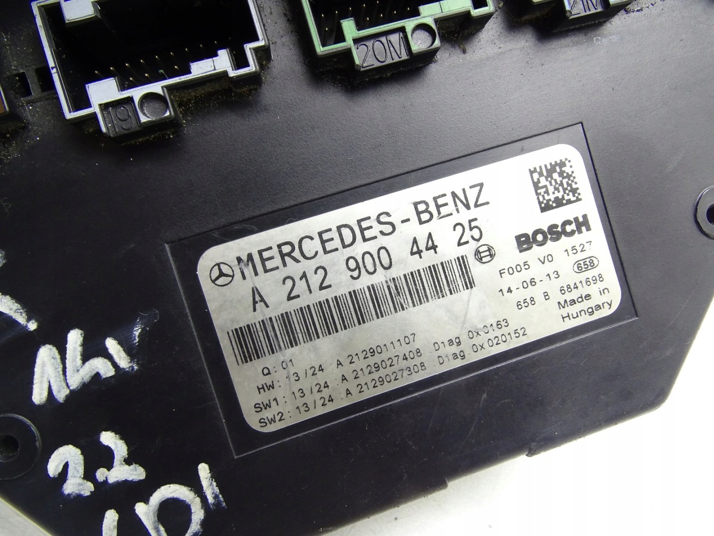 module control unit BSI MERCEDES SLK R172 A2129004425