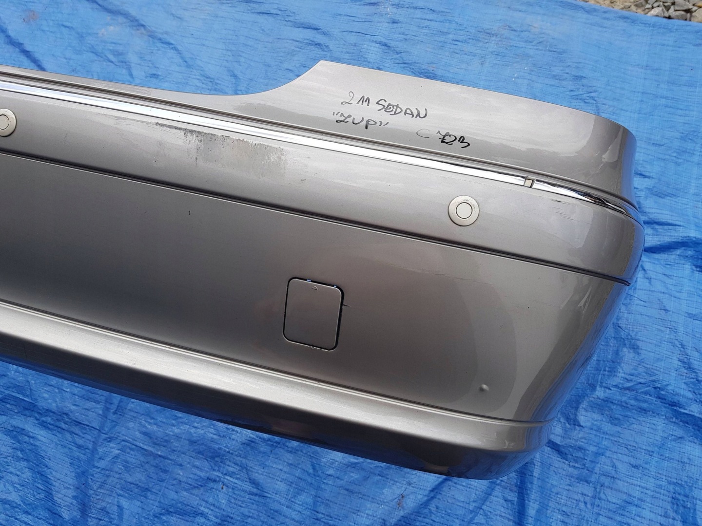 bumper rear rear part Mercedes E W211 sedan 723 C723