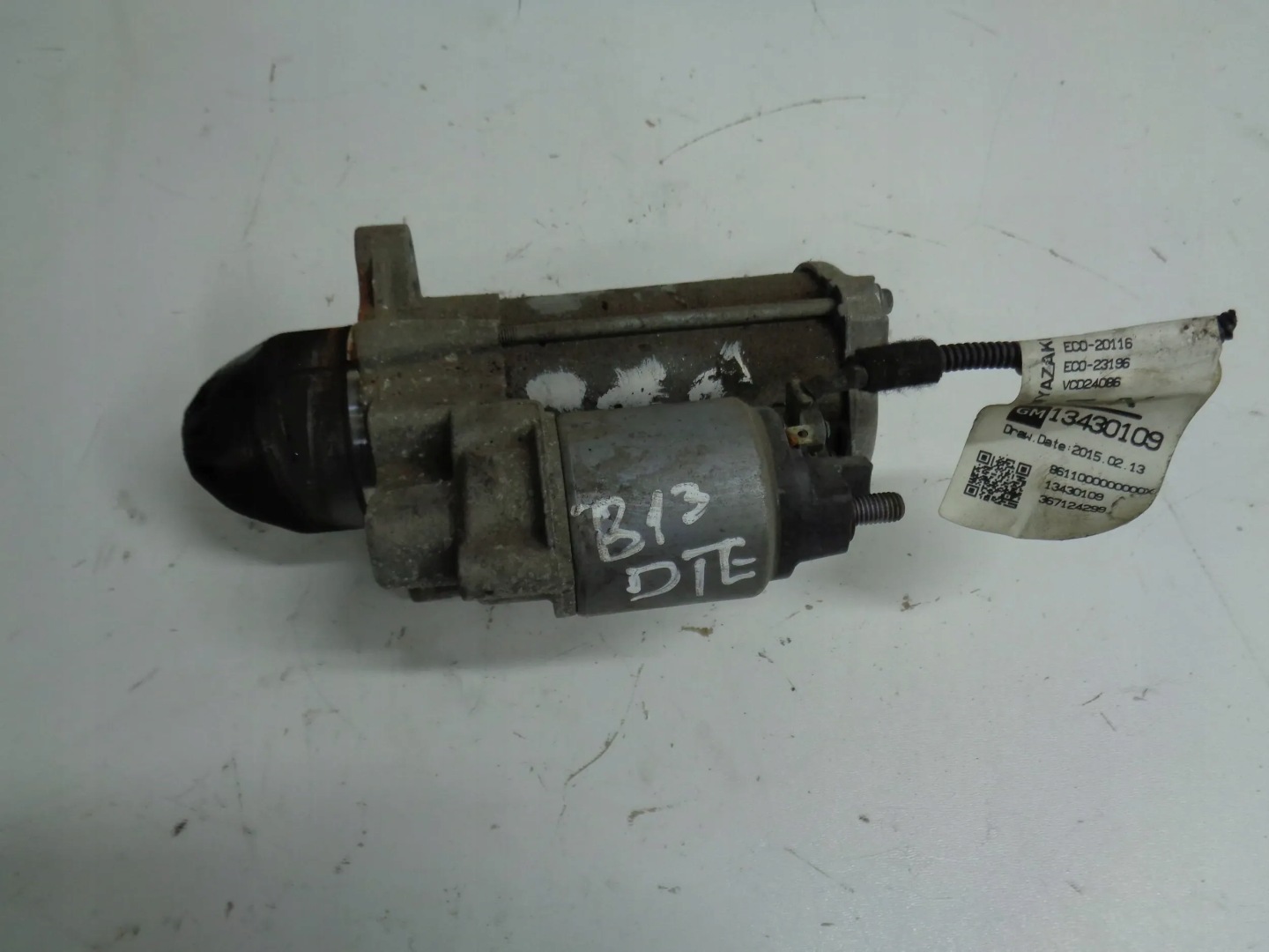 OPEL CORSA E 1.3 CDTI DTR starter 16r