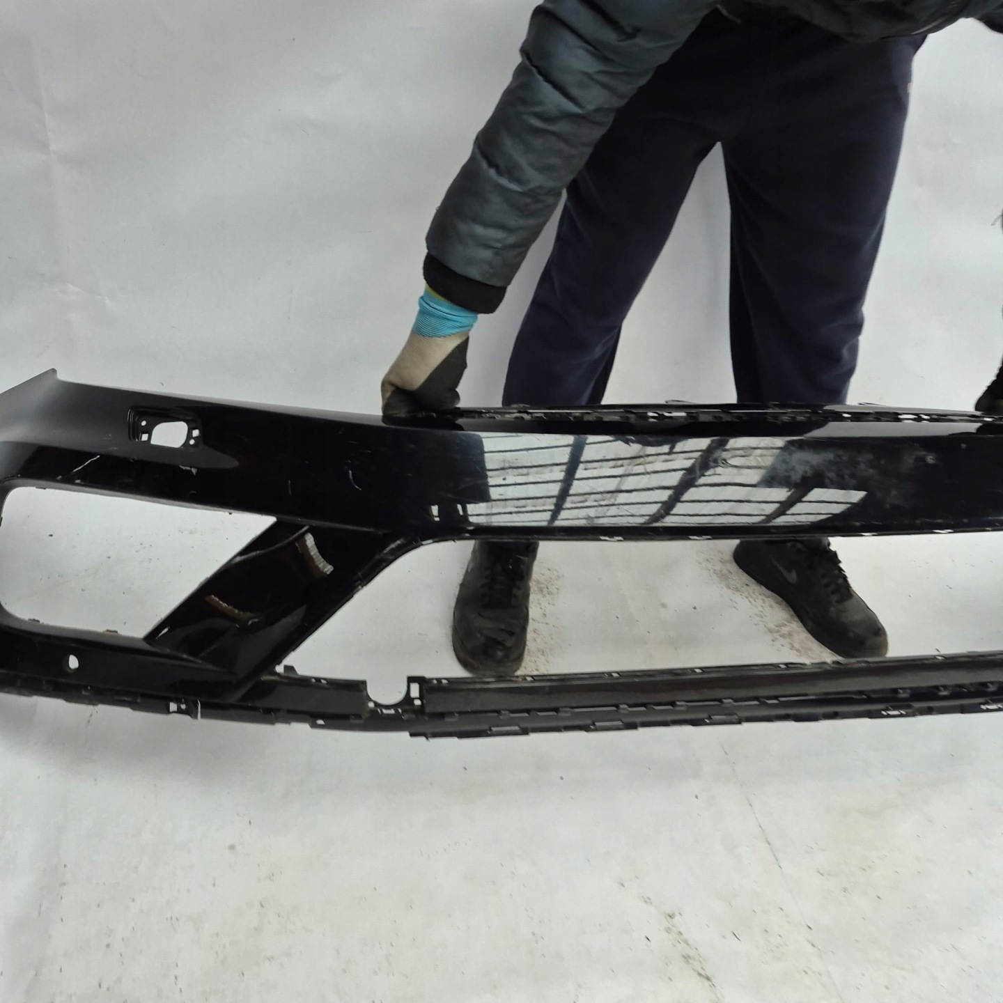 VW TOUAREG II 2 LIFT 14-18 bumper front front SPR PDC 7P6807221D