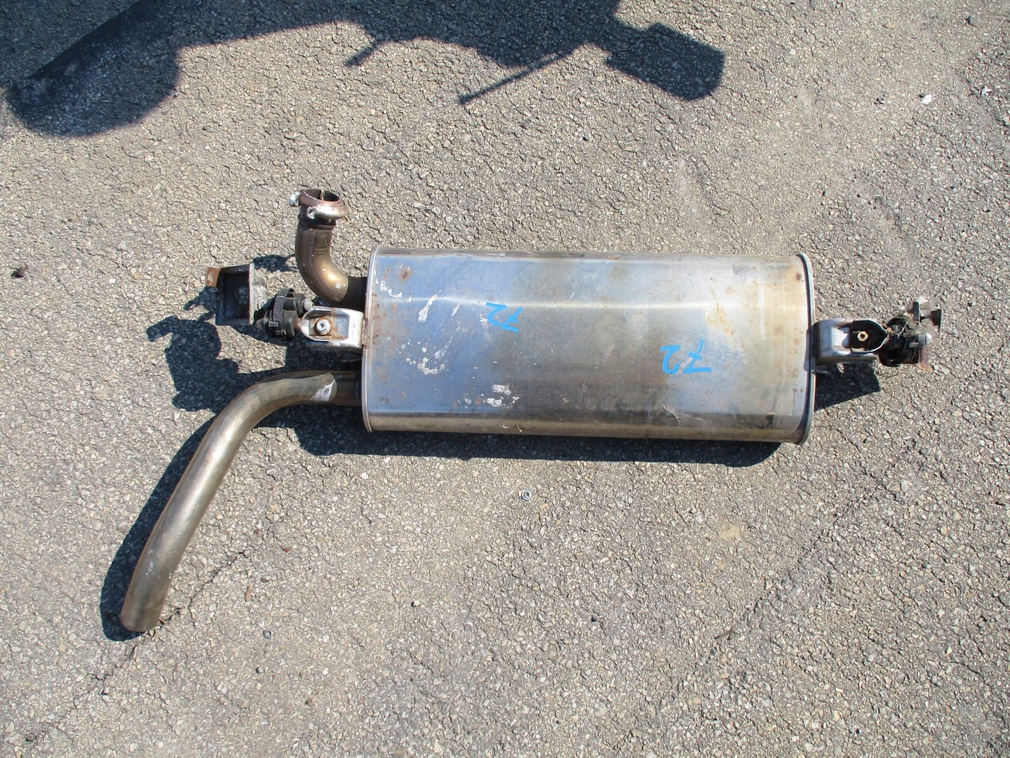 muffler, exhaust pipe RENAULT MEGANE 203000019R