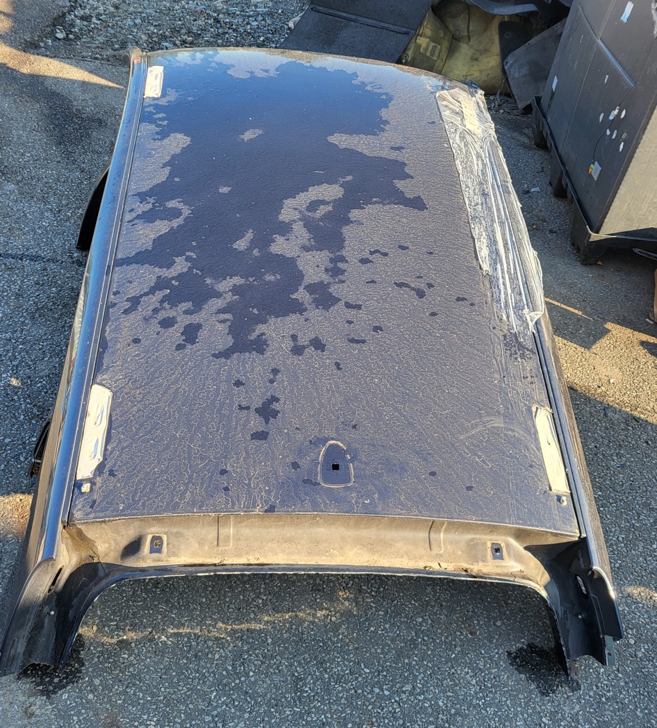 dach Blende Abdeckung Säule RENAULT LAGUNA III 3 KOMBI Original schwarzer TEB66