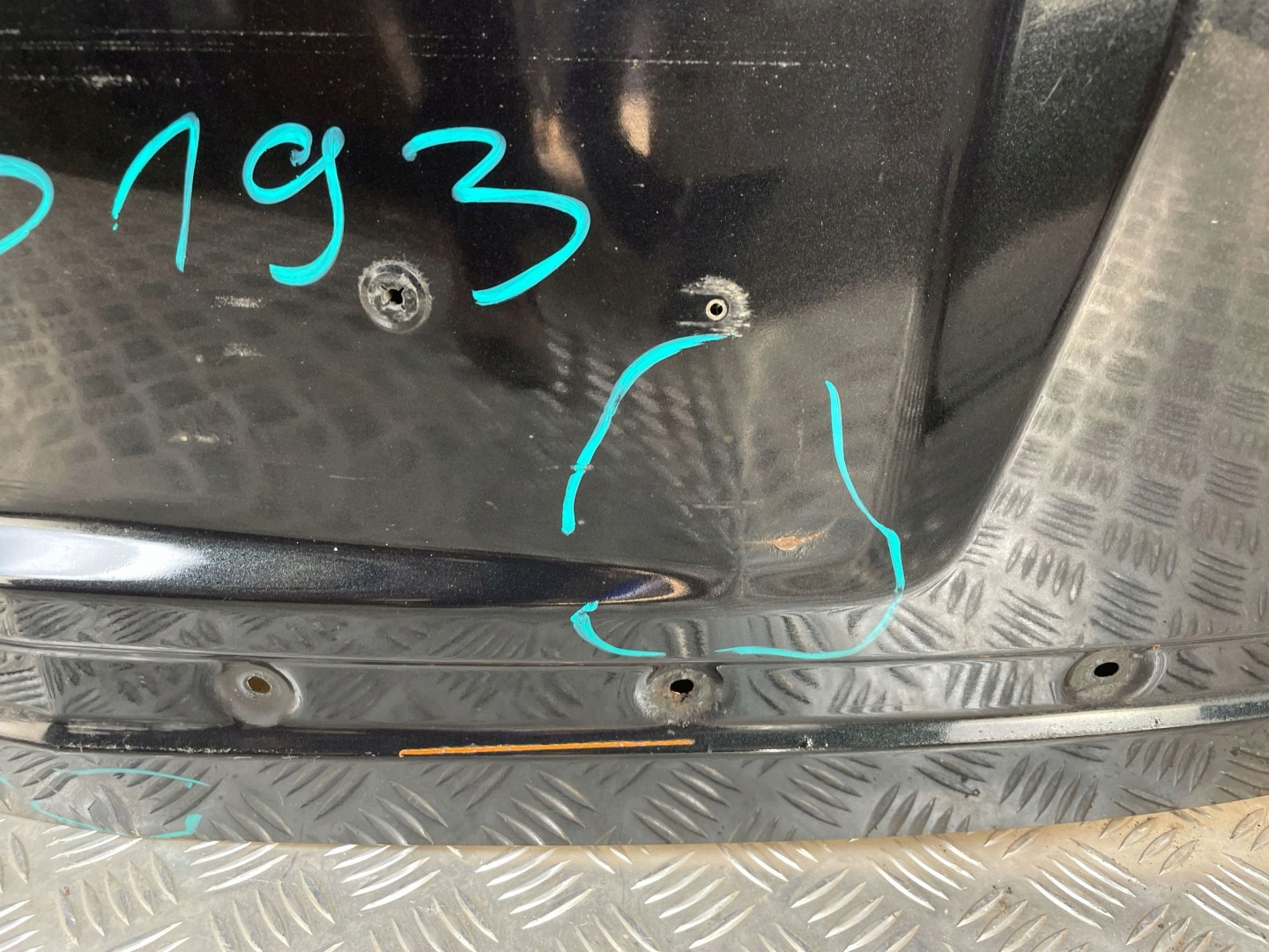 trunk door cover boot rear part OPEL ANTARA 2006-2010